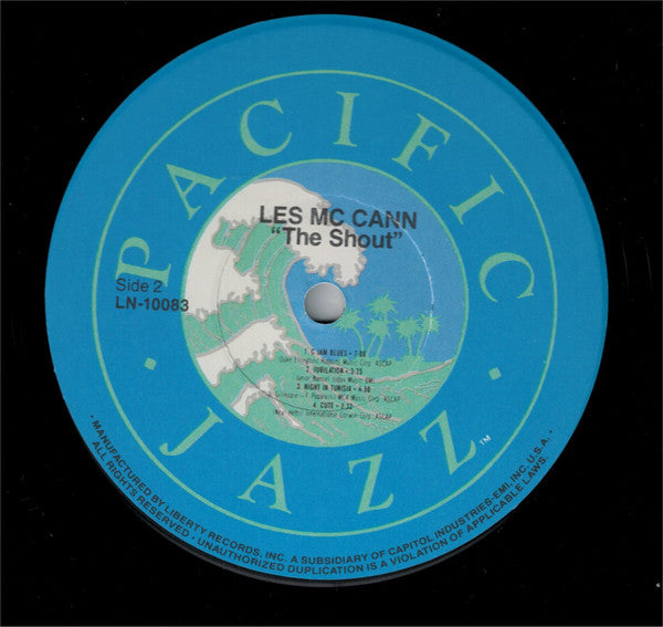 Les McCann : Plays The Shout (LP, Album, RE)