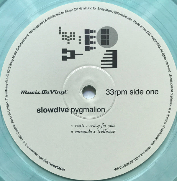 Slowdive : Pygmalion (LP, Album, Num, RE, RP, Cle)