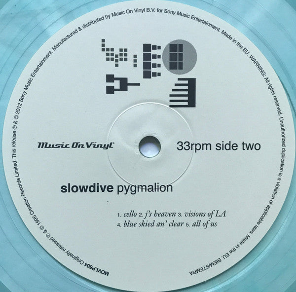Slowdive : Pygmalion (LP, Album, Num, RE, RP, Cle)