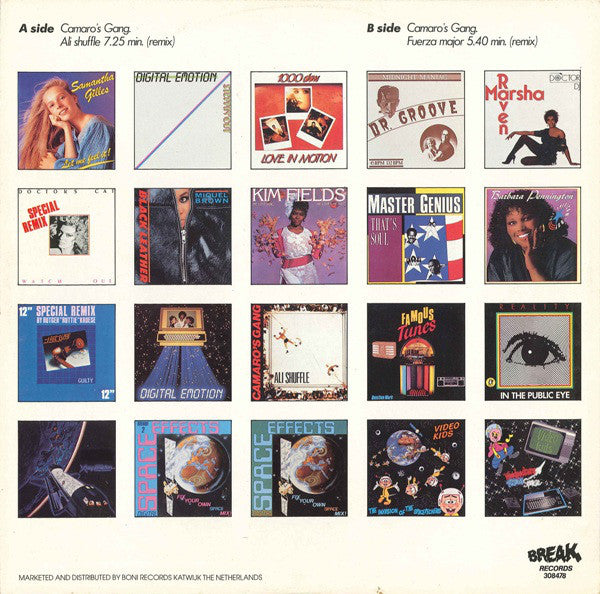 Camaro's Gang : Ali Shuffle (12")