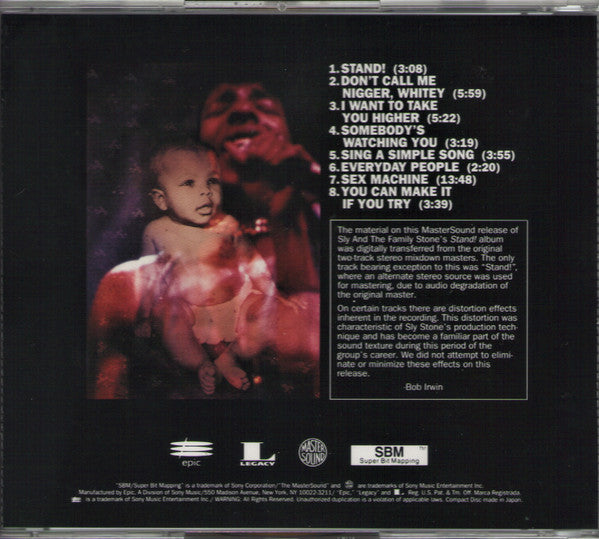Sly & The Family Stone : Stand! (CD, Album, Ltd, RE, RM, Gol)