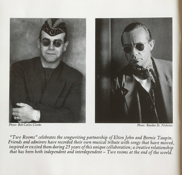 Various : Two Rooms - Celebrating The Songs Of Elton John & Bernie Taupin (CD, Album)