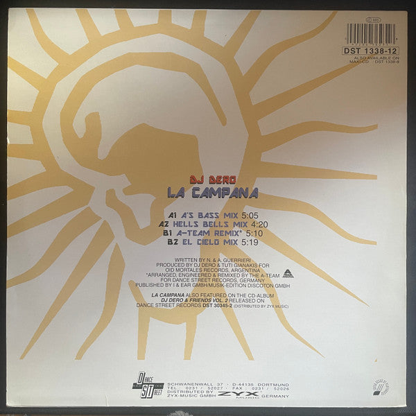 DJ Dero : La Campana (12")