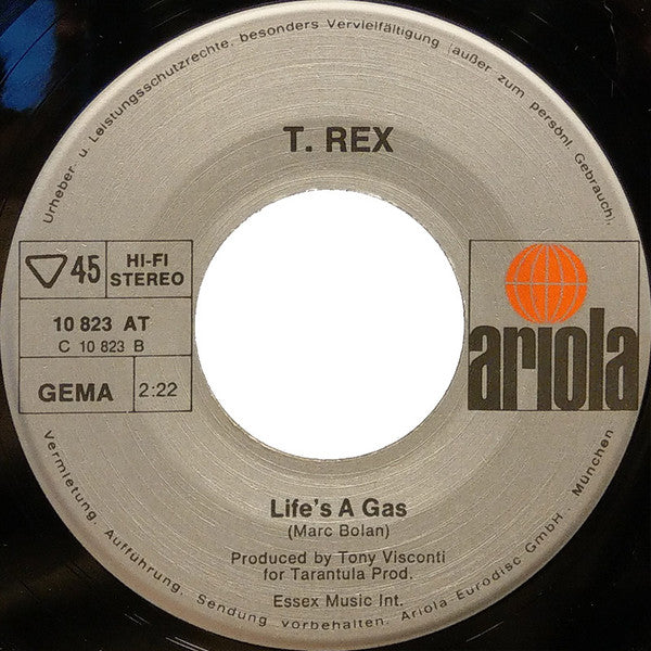 T. Rex : Jeepster (7", Single)