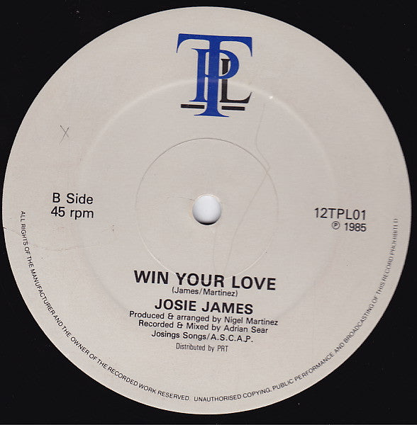 Josie James : Call Me (12")
