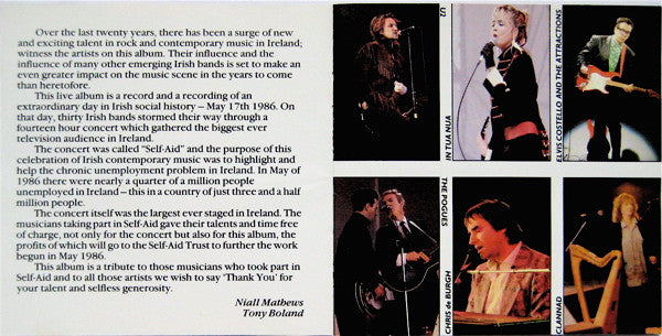 Various : Live For Ireland (CD)