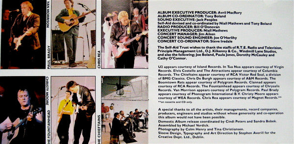 Various : Live For Ireland (CD)