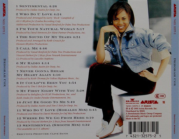 Deborah Cox : Deborah Cox (CD, Album)
