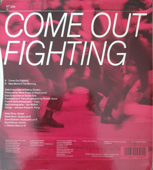 Easterhouse : Come Out Fighting (7", Single)