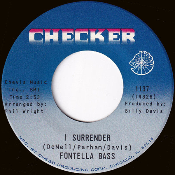 Fontella Bass : I Surrender / I Can't Rest (7", Single)