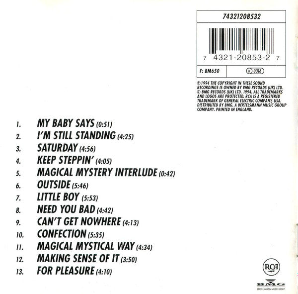 Omar : For Pleasure (CD, Album)