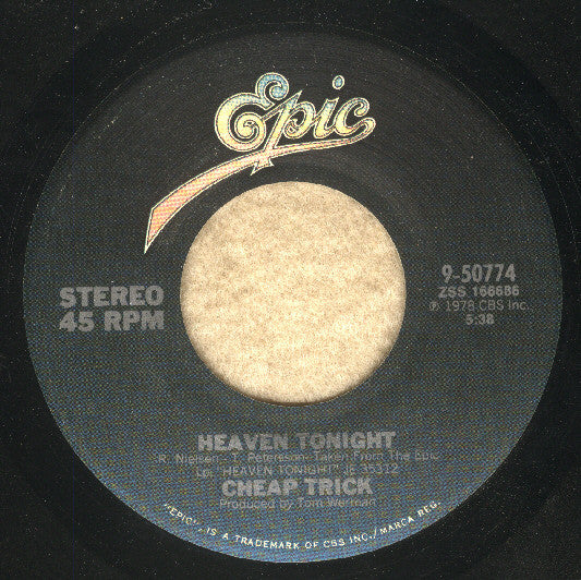 Cheap Trick : Dream Police  (7", Single, Styrene, Ter)