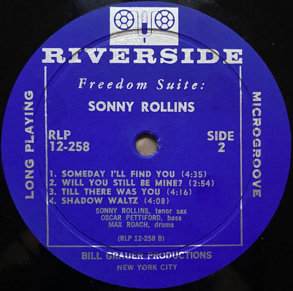 Sonny Rollins : Freedom Suite (LP, Album, Mono, RP)