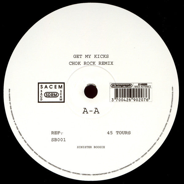 Henry Goes Dirty : Get My Kicks (10")