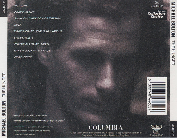 Michael Bolton : The Hunger (CD, Album, RE)