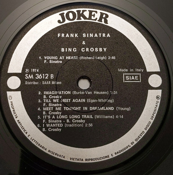 Frank Sinatra & Bing Crosby : Frank Sinatra & Bing Crosby (LP, Comp)