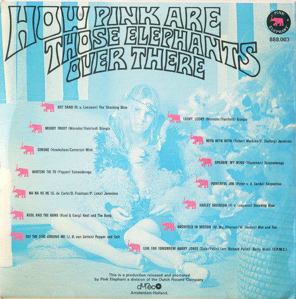 Various : How Pink Are Those Elephants Over There (LP, Comp)