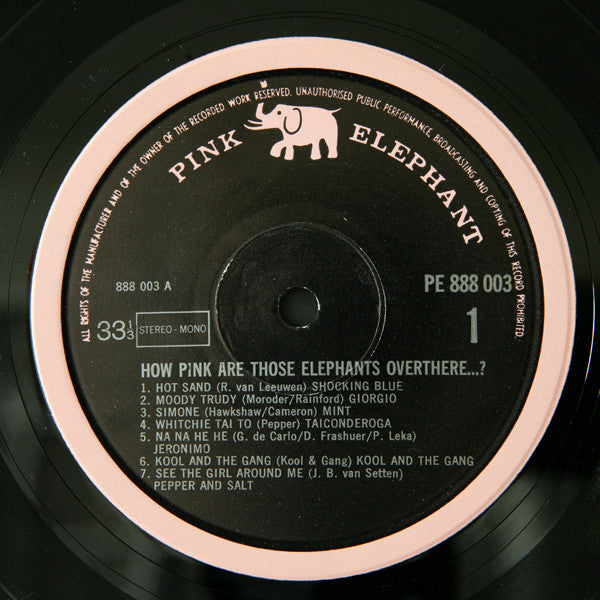Various : How Pink Are Those Elephants Over There (LP, Comp)