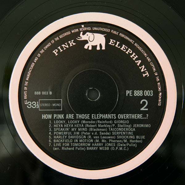 Various : How Pink Are Those Elephants Over There (LP, Comp)