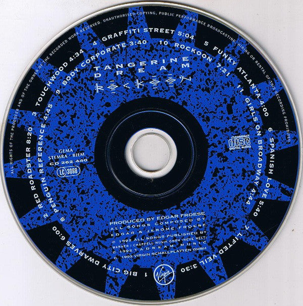 Tangerine Dream : Rockoon (CD, Album)