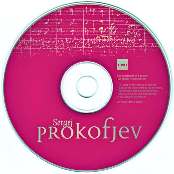 Sergei Prokofiev : Sergej Prokofjev (CD, Comp, Boo)