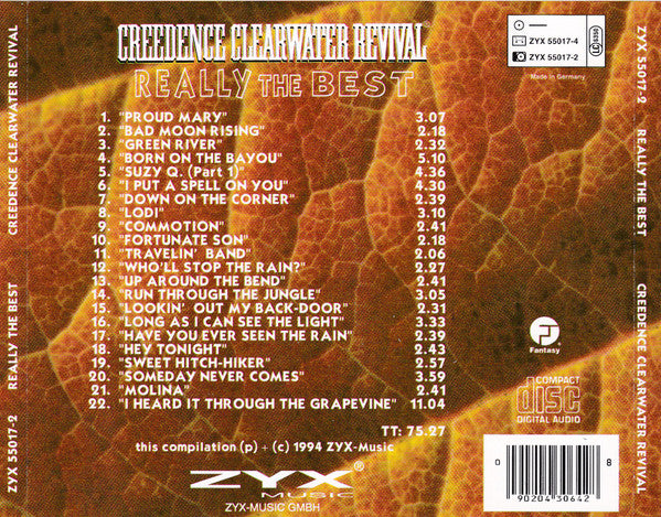 Creedence Clearwater Revival : Really The Best (CD, Comp, Gol)