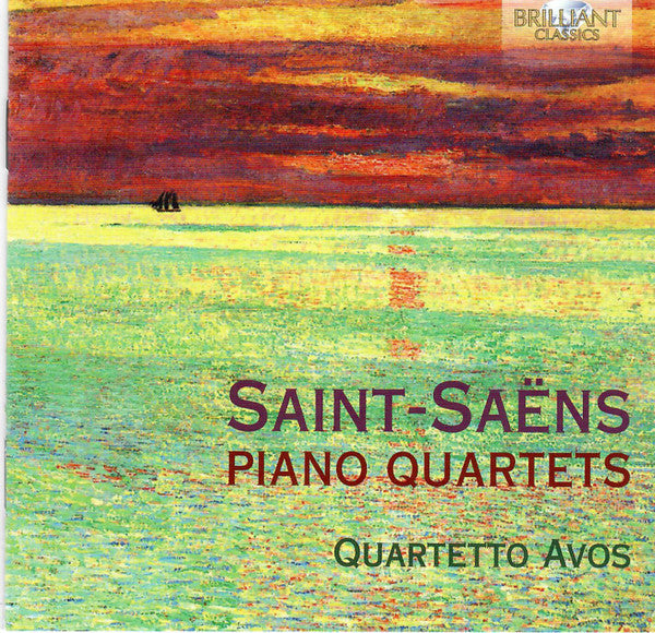 Camille Saint-Saëns - Quartetto Avos : Piano Quartets (CD, Album)