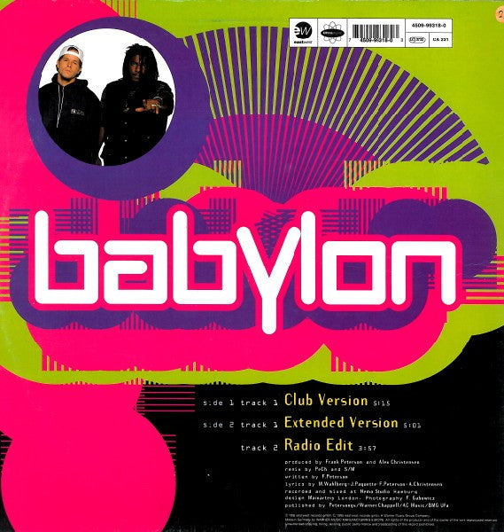 Prince Ital Joe Feat. Marky Mark : Babylon (12")
