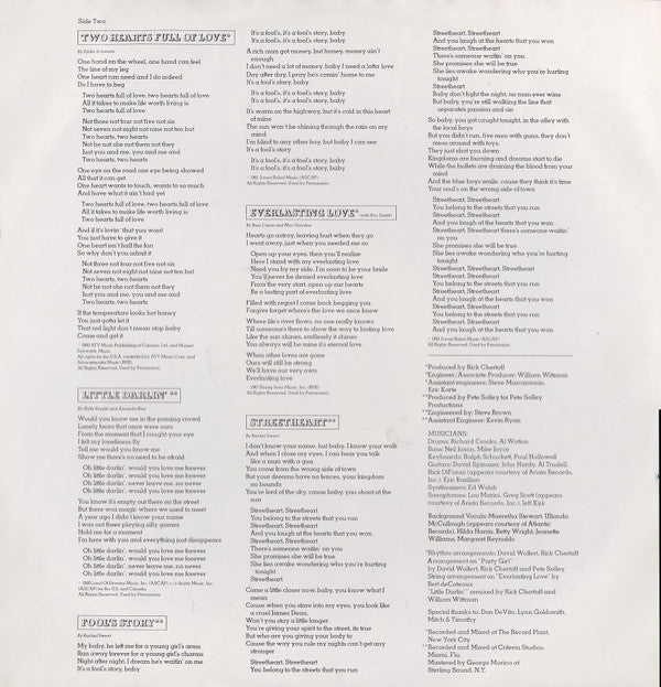 Rachel Sweet : ...And Then He Kissed Me (LP, Album)