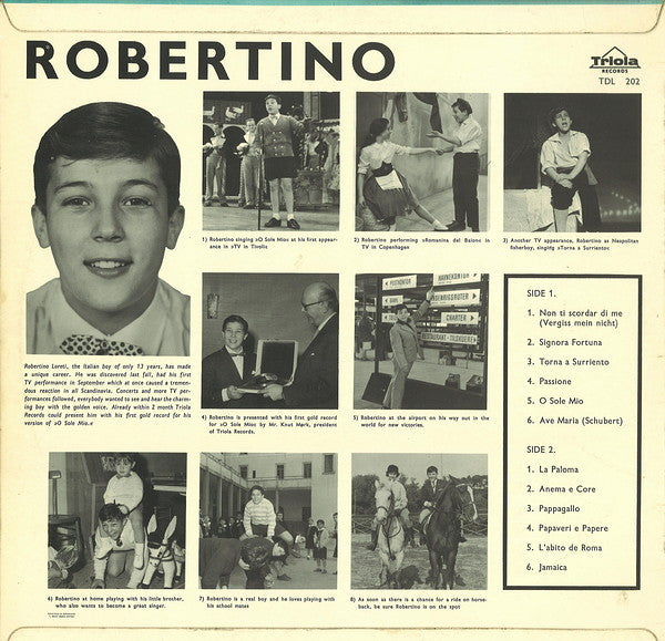 Robertino Loretti : Robertino (LP, Album)