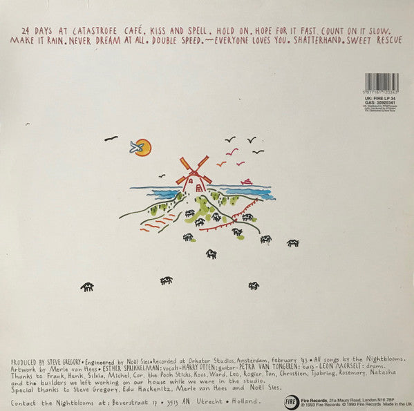 The Nightblooms : 24 Days At Catastrofe Café (LP, Album)