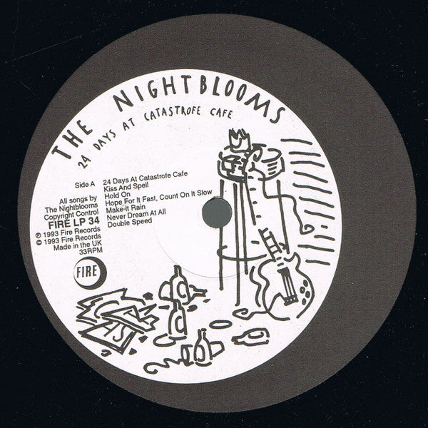 The Nightblooms : 24 Days At Catastrofe Café (LP, Album)