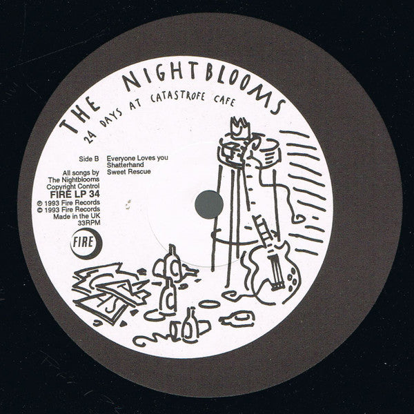 The Nightblooms : 24 Days At Catastrofe Café (LP, Album)