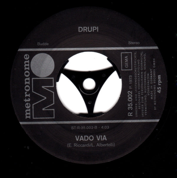 Drupi (2) : She Didn't Remember My Name (7", Single)