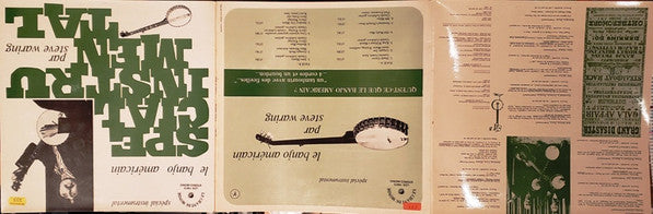 Steve Waring : Le Banjo Américain (LP, Tri)