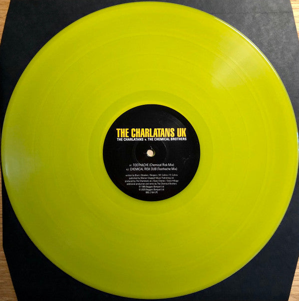 The Charlatans : The Charlatans V. The Chemical Brothers (12", RSD, Ltd, RE, Yel)