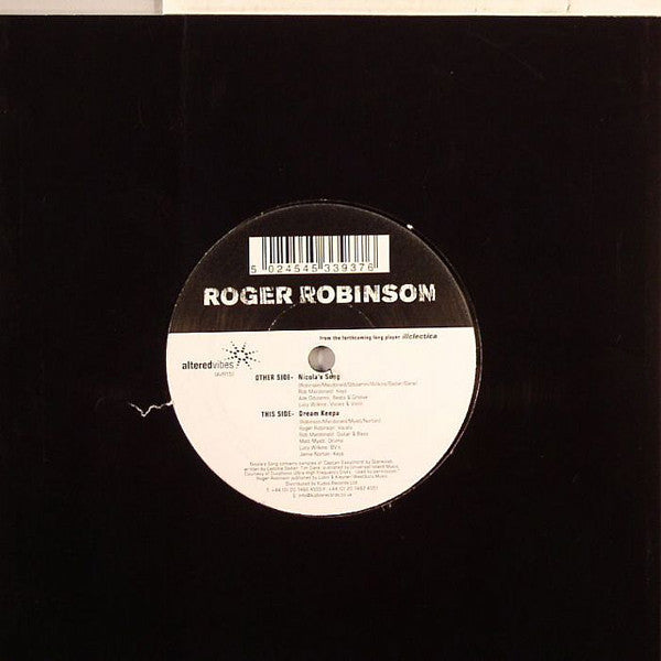 Roger Robinson : Nicola's Song / Dream Keepa (7")