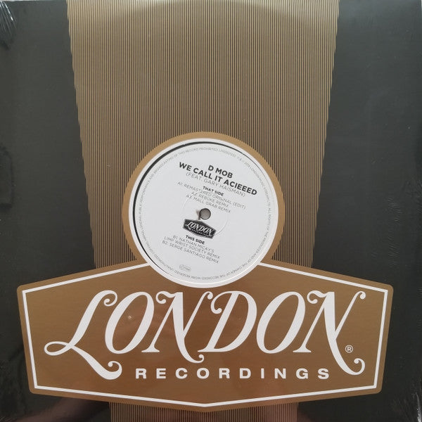 D Mob Feat. Gary Haisman : We Call It Acieeed (12", RSD, Ltd)