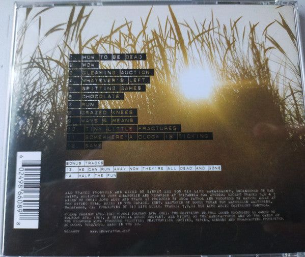 Snow Patrol : Final Straw (CD, Album, RE, S/Edition)
