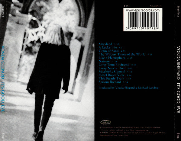 Vonda Shepard : It's Good, Eve (CD, Album)