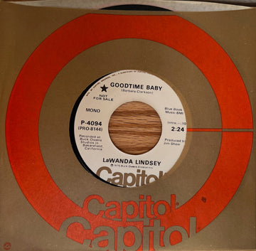 Lawanda Lindsey : Goodtime Baby (7", Promo)