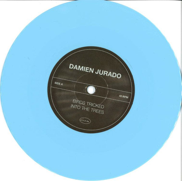 Damien Jurado : Birds Tricked Into The Trees  (7", Single, Ltd, Blu)