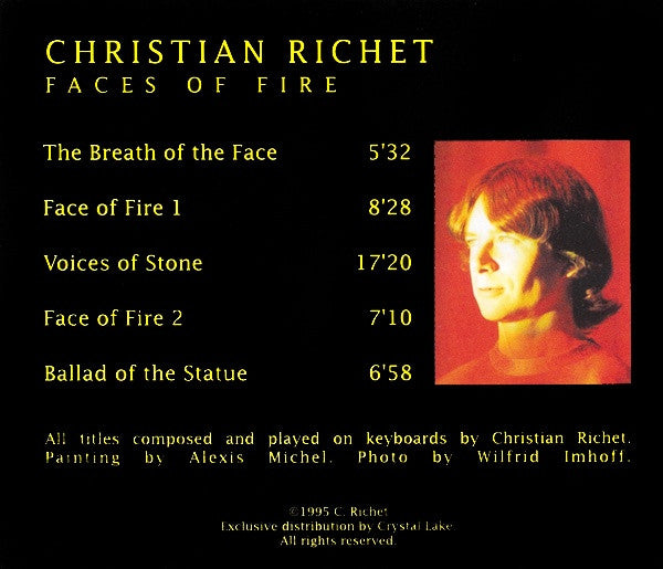 Christian Richet : Faces Of Fire (CD, Album)