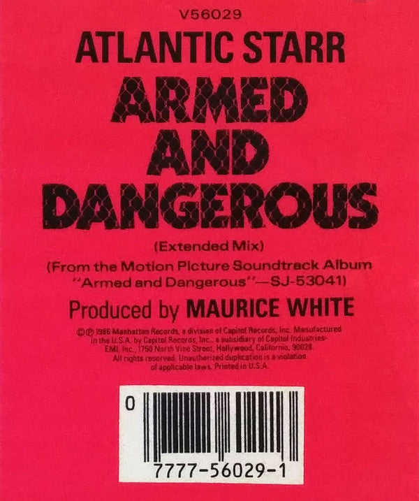 Atlantic Starr : Armed And Dangerous (12")
