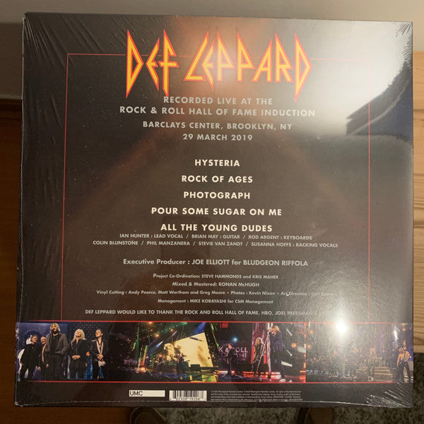 Def Leppard : Rock & Roll Hall Of Fame 29 March 2019 (12", EP, RSD)
