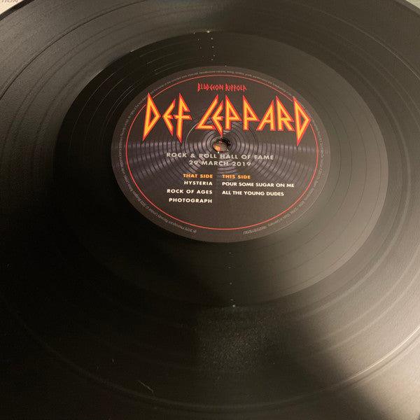Def Leppard : Rock & Roll Hall Of Fame 29 March 2019 (12", EP, RSD)