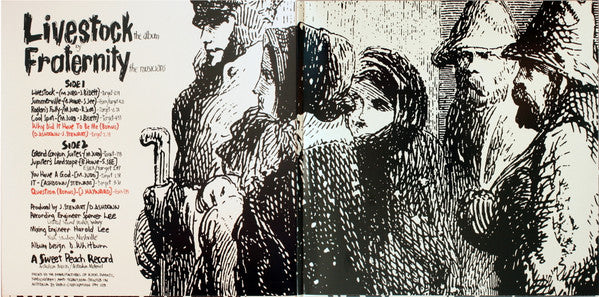 Fraternity : Livestock (LP, Album, Ltd, RE, Red)