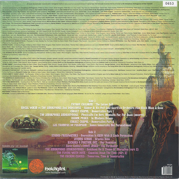 The Amorphous Androgynous* : We Persuade Ourselves We Are Immortal Remixes (LP, Album, RSD, Ltd, Mixed, Num, 180)
