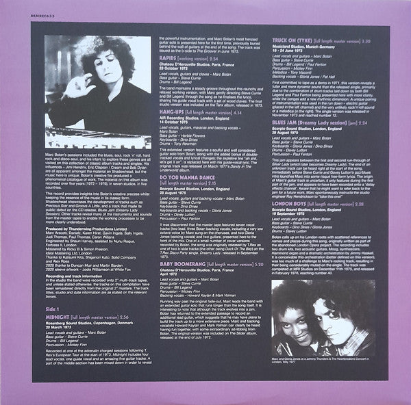 Marc Bolan & T. Rex : Shadowhead (LP, Album, RE, Pur)