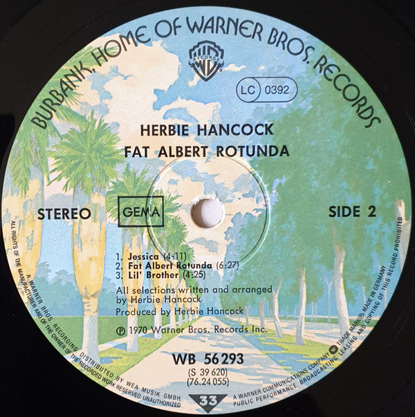 Herbie Hancock : Fat Albert Rotunda (LP, Album, RE)